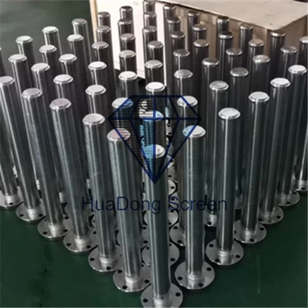 The OD70mm Stainless Steel Wedge Wire Lateral Screens Are Sent To The Port!