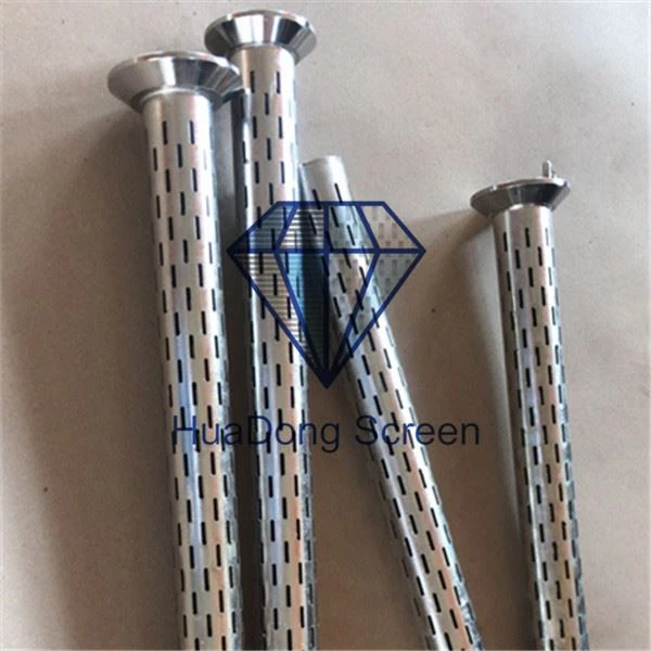 5 Inch Stainless Steel 316 Slotted Type Drill Pipe Screens