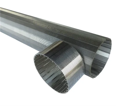 304 316 316L Stainless Steel V Wrapped Well Water Oil Strainer Filter Wedge Wire Screens Pipe