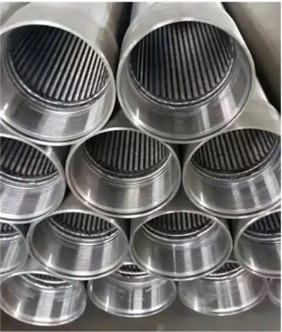 304 316 Stainless Steel Wedge Wire Tube Johnson Filter Pipe