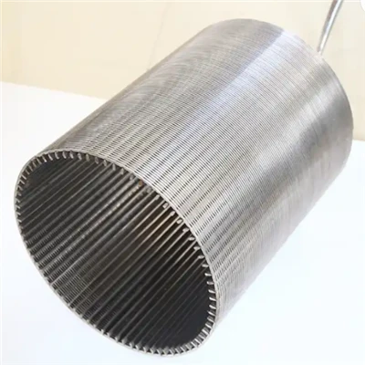 8 Inch Stainless Steel 304 0.5mm 1mm Slot Johnson Wedge Wire Screen Pipe For Water Well Drilling