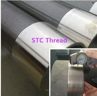 8''5/8(219mm) 1.0mm Slot 25/50bar Stainless Steel Wedge Wire Wrapped Continuous Slot Water Well Screen