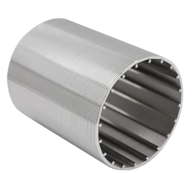 Ss304 Ss316 8inch Water Well Wedge Wire Screen Pipe