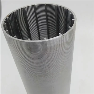 High Quality V Wedge Wire Screen 200 Micron Johnson Strainer Screen Pipe