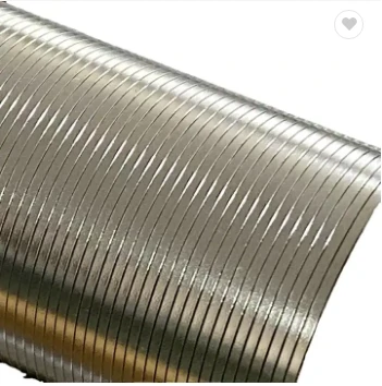 OD 45mm Wedge Wire Slotted Screen With Slot 0.1mm