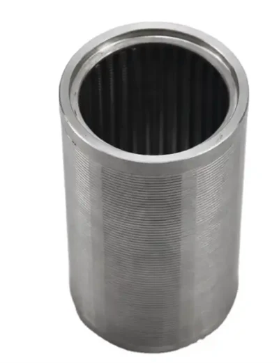 Stainless Steel 304 Johnson Wedge Wire Screen Basket For Pressure Screen Water Well Casing Screen Mesh Pipe
