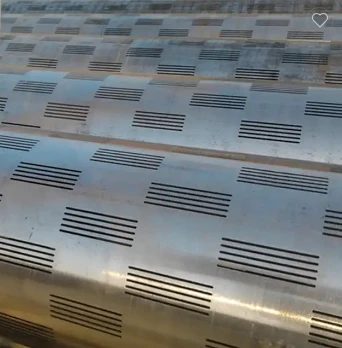 Stainless Steel Slotted Liner Screen Sieve Pipe For Sand Control Well