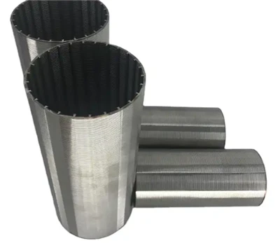 Stainless Steel Wedge Wire Screen With Welding Wire Wound Screen