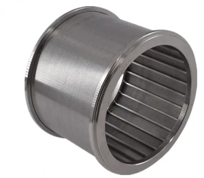Dust Water Treatment Stainless Steel Johnson Wedge Wire Screen/ Mine Sieve Screen