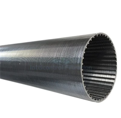 Good In Filtration And Fluidity Wedge Wire Johnson Screen Filter Tube Stainless Steel Wire Mesh Filter For Water Well