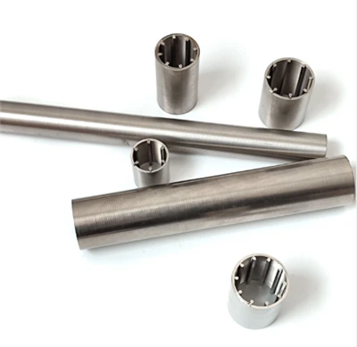 V Wire Type 304 316L Stainless Steel Wedge Wire Screen Filter Mesh Tube/Johnsons Filter Screen Pipe/Well Water Filter Screen