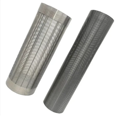 Water Well Johnson Screen Wedge Wire Screen Metal Filter Screen