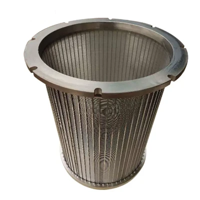 304 316 Centrifugal Screen Stainless Steel Filter Cylinders Self-cleaning Wedge Wire Screen