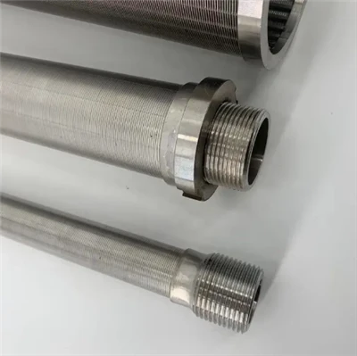 304 316L Stainless Steel Johnson Screen Wedge Wire Tube For Filter Elements