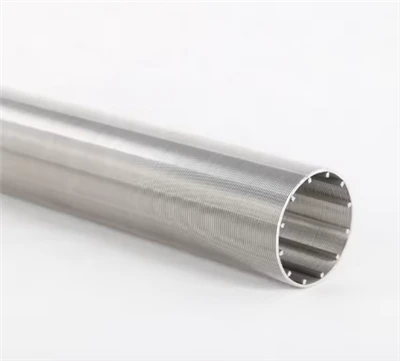 50 Micron Stainless Steel Wedge Wire Filter Element For Sieving Of Petroleum, Chemical Industry
