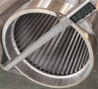 8inch 10inch Water Well Screen Slotted Pipe Johnson Wedge Wire Screen For Water Well Drilling