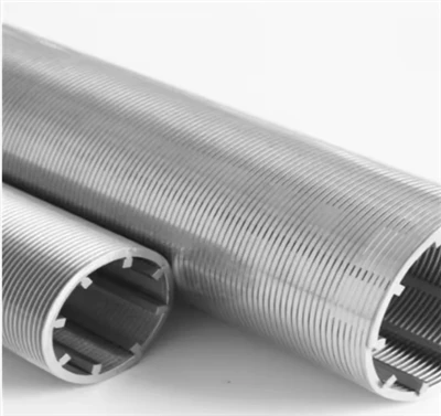 AISI30.4 0.5mm Slot Water Well Johnson Screen Water Well Pipe Stainless Steel Wire Wrapped Screen