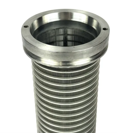 Custom Stainless Steel 304l/316l Material Johnson Vee Type Screen Pipe Wedge Filter Tube