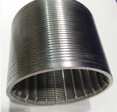 316L Stainless Steel Wedge Wire Cylindrical Screen Wedge Wire Screen Cylinder For Water Treatment