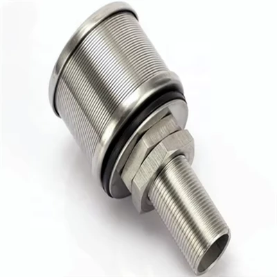 Filter Nozzle 1" Stainless Steel Wedge Wire Screen Johnson Type Nozzle Strainer For Filtration Tank