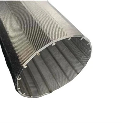 Heat Resistance Stainless Steel Wedge Wire Filter Johnson Filter Pipe Johnson Screen Pipe SS316L Water Well Screen