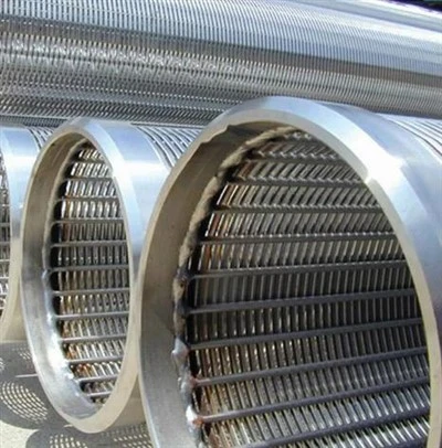 Johnson Wedge Wire Sand Control Cartridge Tube Well Strainer Screen Filter Pipe For Paper Pulp