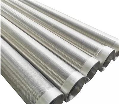 304 Wedge Wire Mesh Pipe Cylinder For Well Screen Stainless Steel Aisi316l Wedge Wire Screen