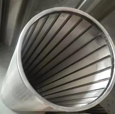 Stainless Steel 201 Slotted Wedge Wire Screen Tube For Liquid Filter