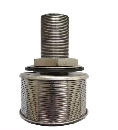 Stainless Steel Sand Filter Wedge Wire Nozzle Screen For Tap Water Resin