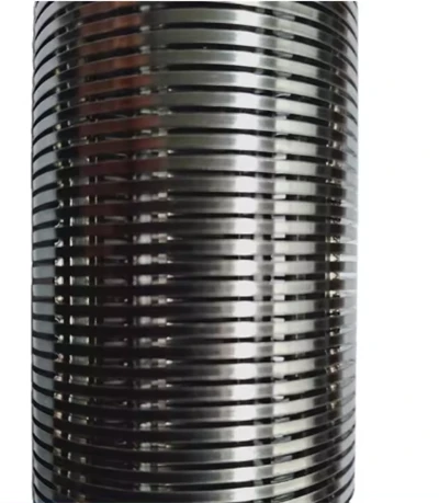 Stainless Steel Wedge Wire False Bottom Johnson Screens Slotted Water Well Screen Pipe Wedge Wire Filter Mesh