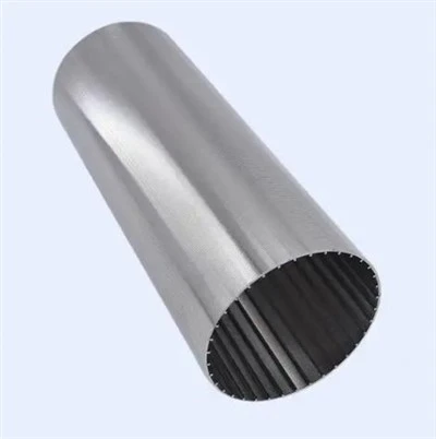 Stainless Steel Wrap Vee-wire Wedge Wire Wrapped Screen Filter Tube Pipe For Coal Mine Water Well