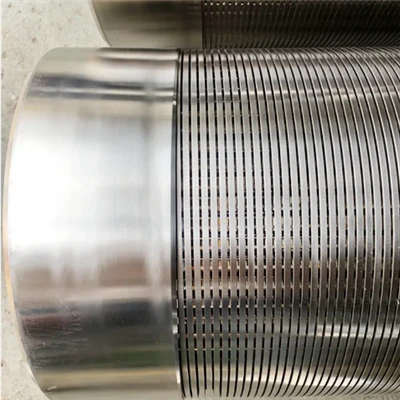 Water Well Use AISI 304 Or 316 High Strength Open Area 20slot 40slot Gravel Filter Wedge Wire Water Well Casing Screen