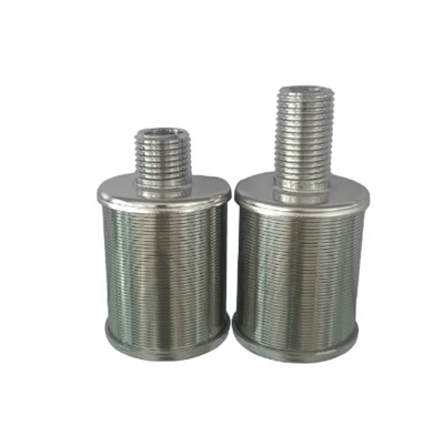 Wedge Wire Screen Water Filter Nozzles Stainless Steel Filter Nozzle Mesh Wedge Johnson Screen Tube